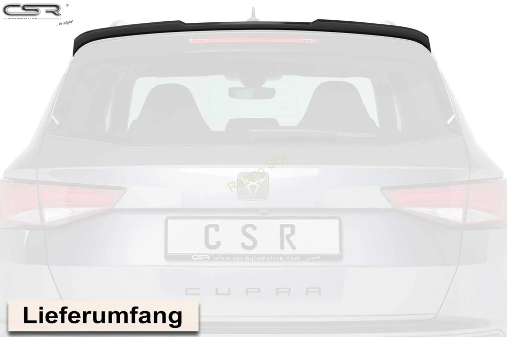 Cupra Ateca spoiler nad zadní okno Glossy Black CSR Lesk