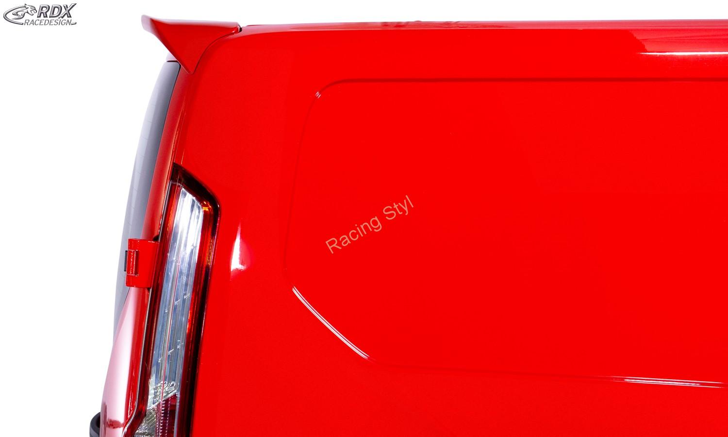 Ford Transit Custom/ Tourneo Custom strešní spoiler RDX na křídlové dveře