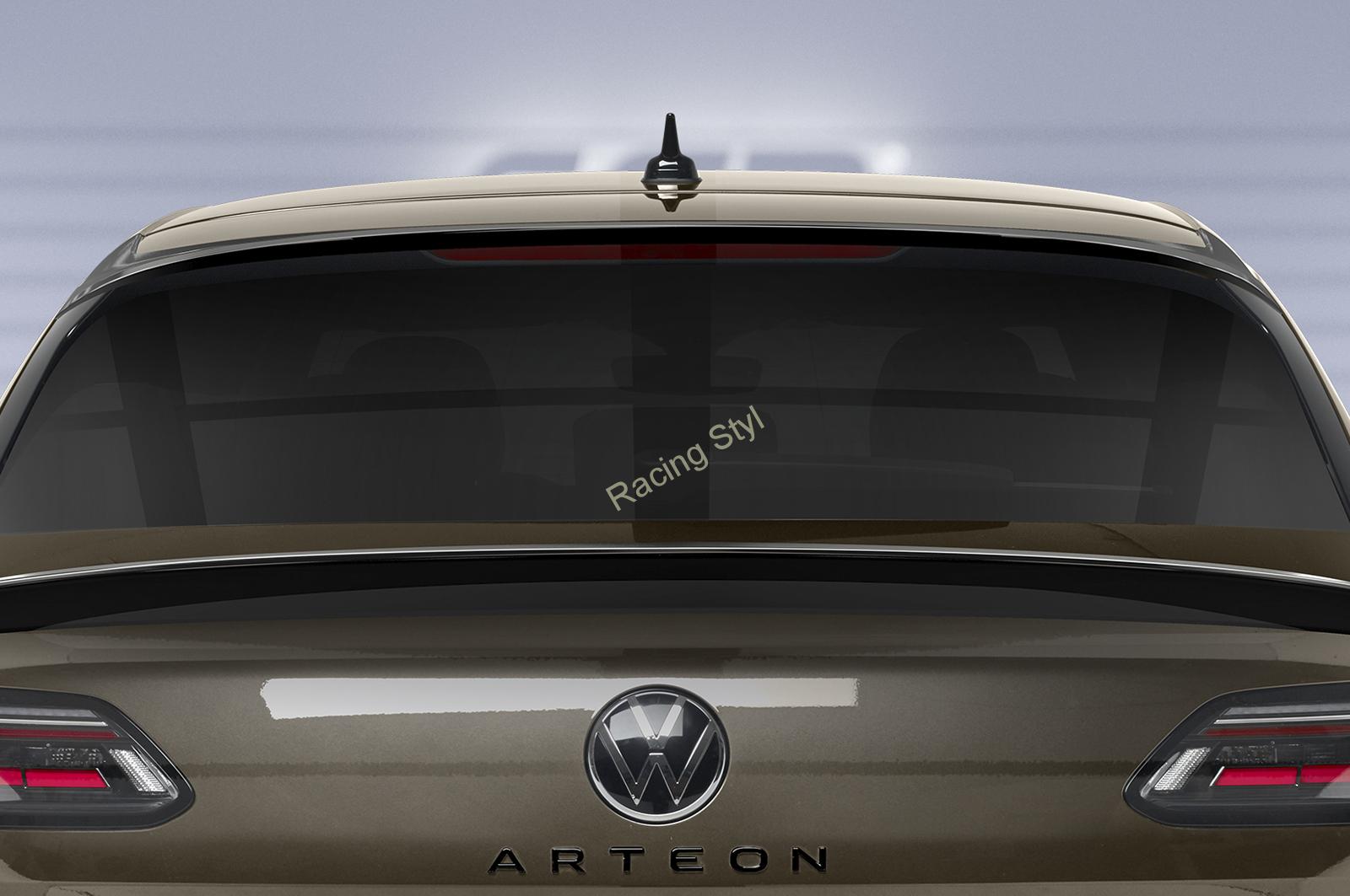 VW Arteon Shooting Brake spoiler nad zadní okno Glossy Black CSR Lesk.