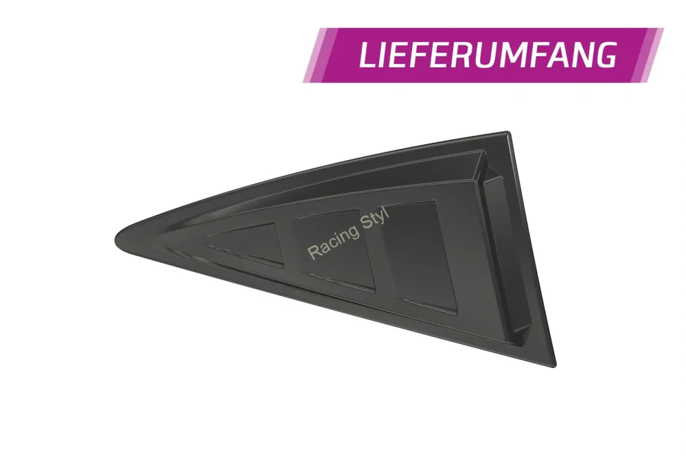 Audi TT (8J) boční kryty oken Glossy Black CSR Lesk