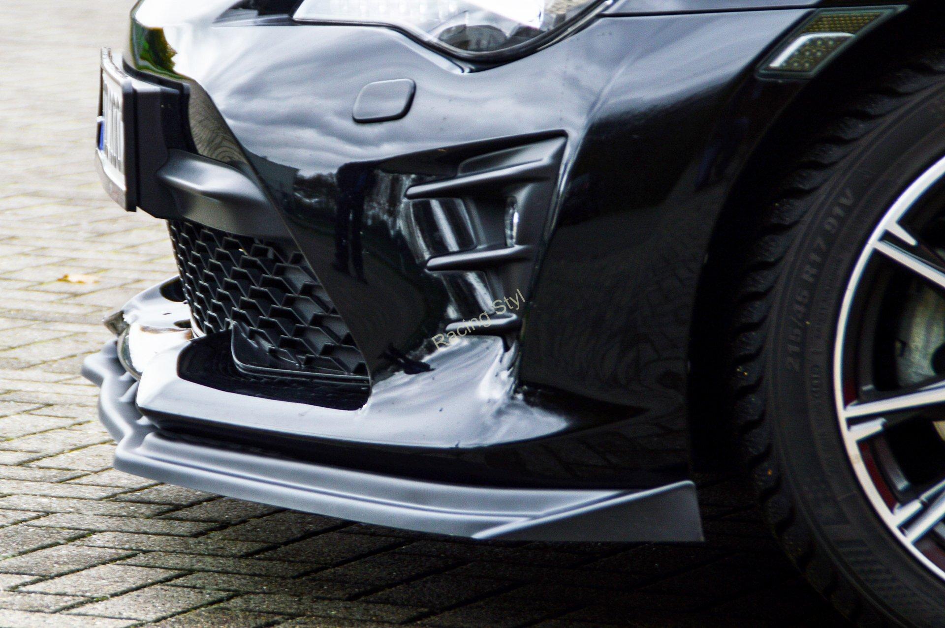 Toyota GT86 Facelift přední spoiler lipa s křidélky IN Tuning Matt.