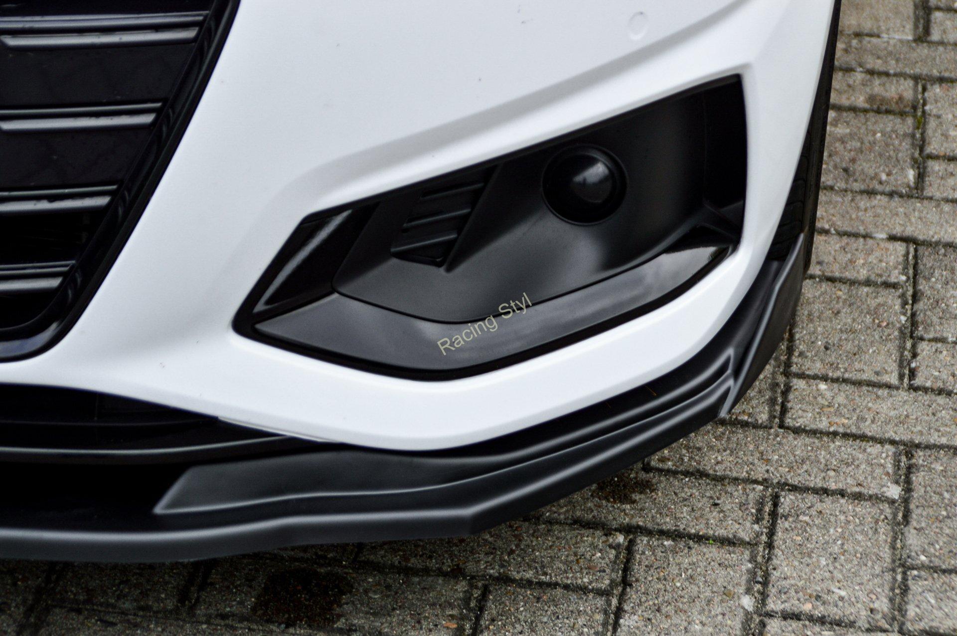 Audi A4 B9 Facelift přední spoiler lipa s křidélky IN Tuning Matt.