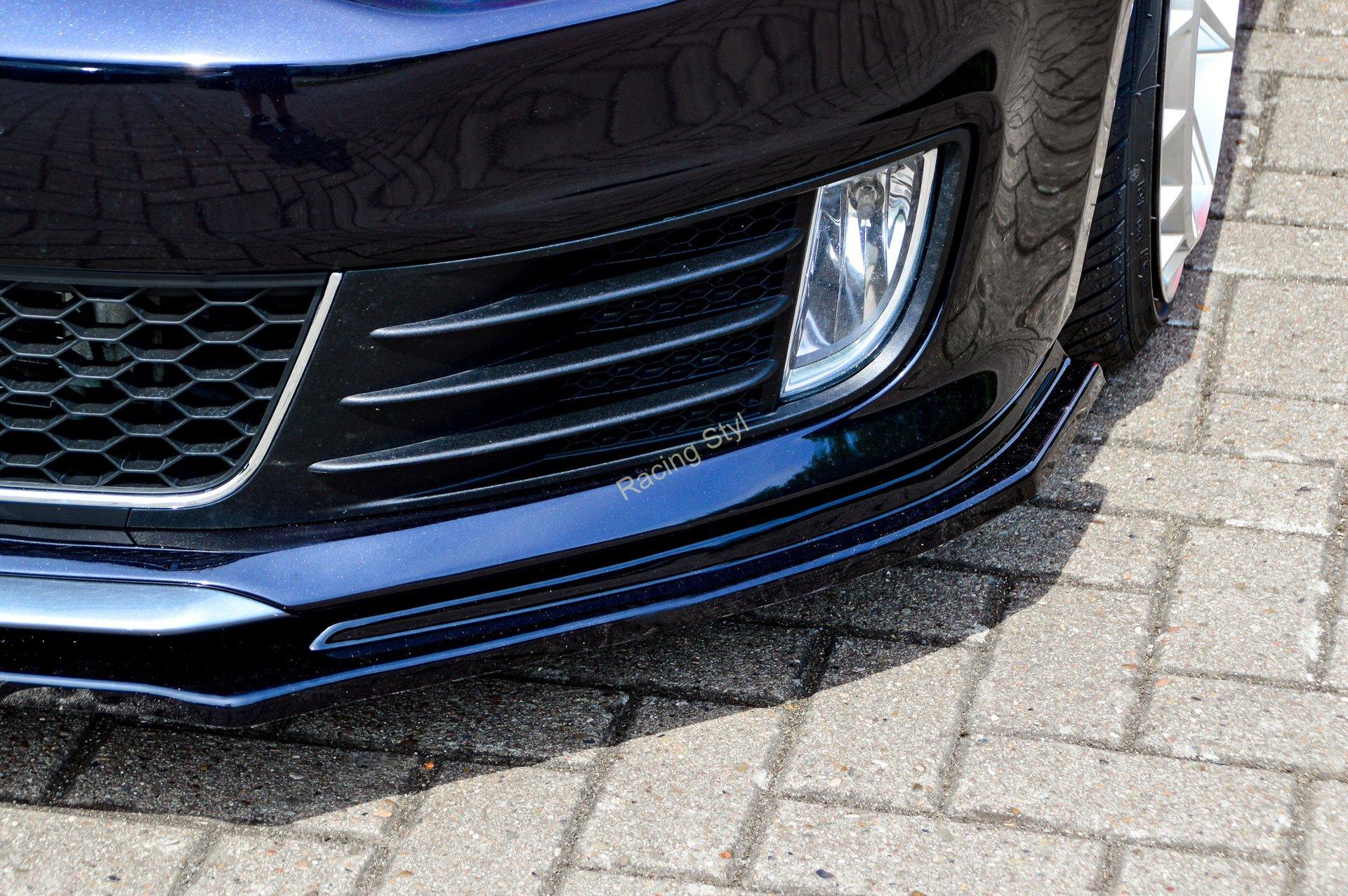 VW Jetta 6 GLI přední spoiler lipa Glossy Black IN Tuning Lesk.