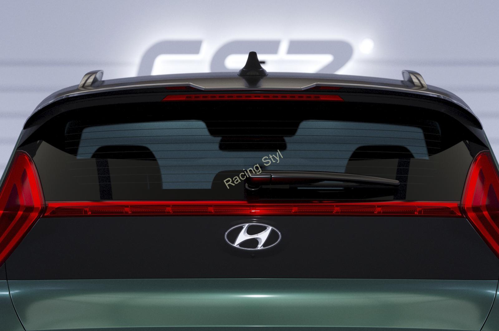 Hyundai Bayon spoiler nad zadní okno Glossy Black CSR Lesk