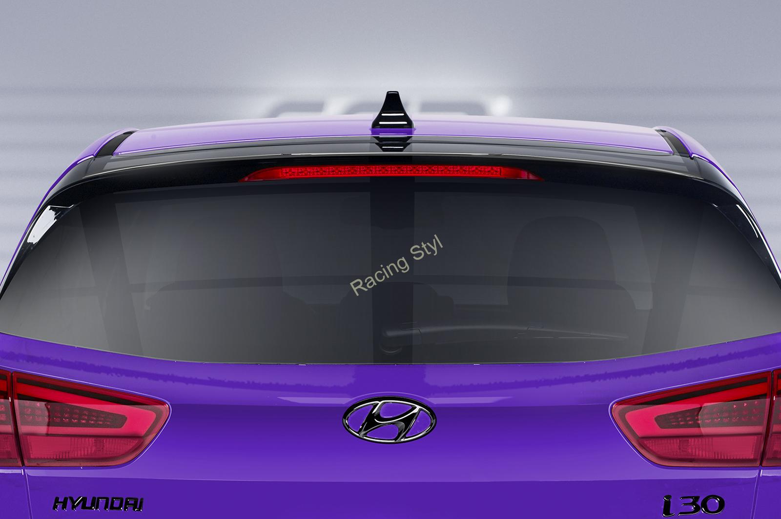 Hyundai I30 PD spoiler nad zadní okno Glossy Black CSR Lesk