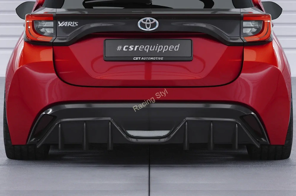 Toyota Yaris 4 (XP21) spoiler na zadní nárazník Glossy Black CSR Lesk