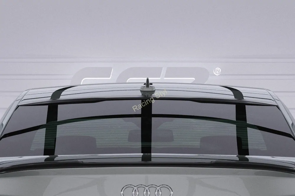 Audi A6 C8 (Typ F2) Sedan spoiler na zadní okno Glossy Black CSR Lesk.