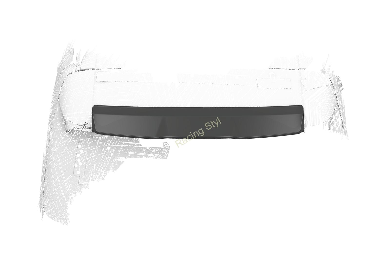 BMW X5 E70 spoiler nad zadní okno Glossy Black CSR Lesk.