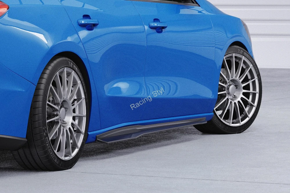 Ford Focus MK4 Turnier ST/ ST-Line nástavce na boční prahy Glossy Black CSR Lesk