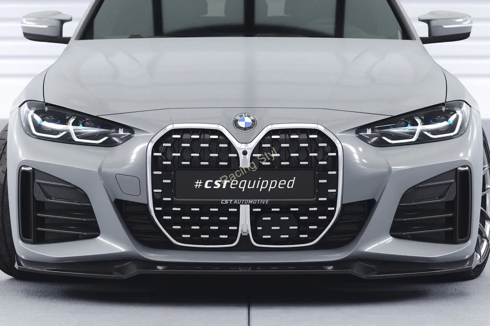 BMW 4 (G26)/ i4 M-Paket LCI přední spoiler lipa Glossy Black CSR Lesk
