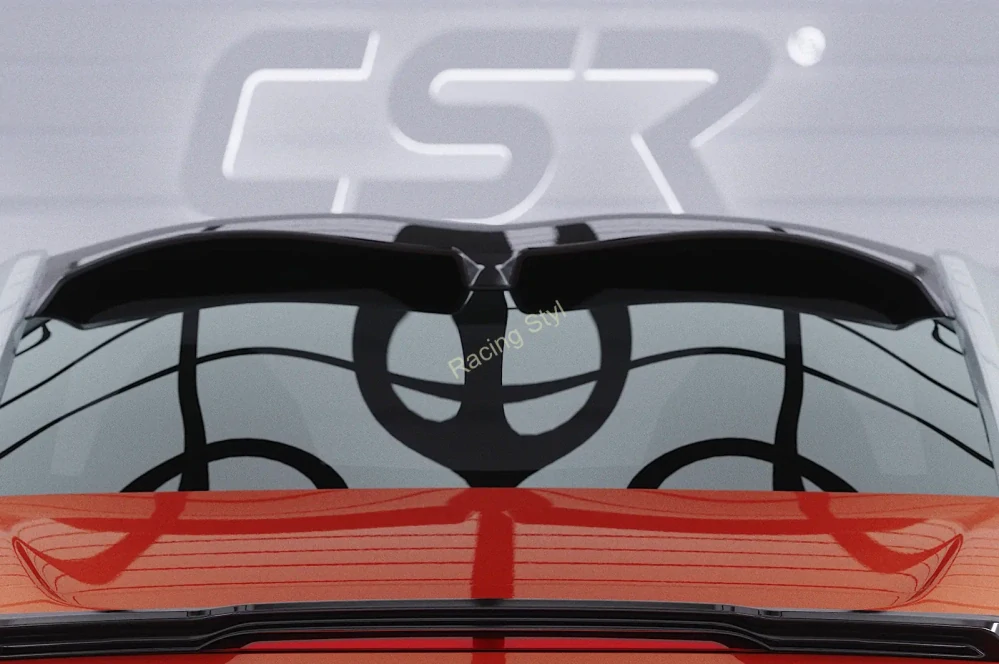 Peugeot RCZ spoiler na zadní okno Glossy Black CSR Lesk.