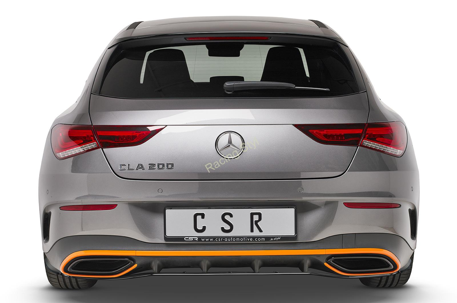 Mercedes Benz CLA AMG-Line X118 Shooting Brake spoiler nad zadní okno Glossy Black CSR Lesk.