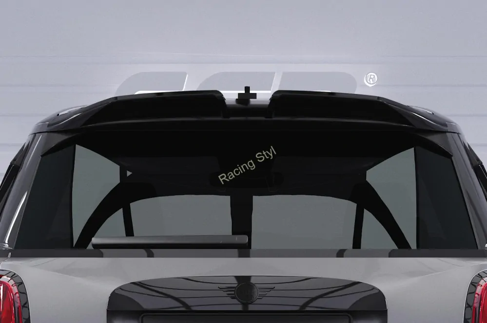 Mini F55/F56/ F66 spoiler nad zadní okno křídlo Glossy Black CSR Lesk.