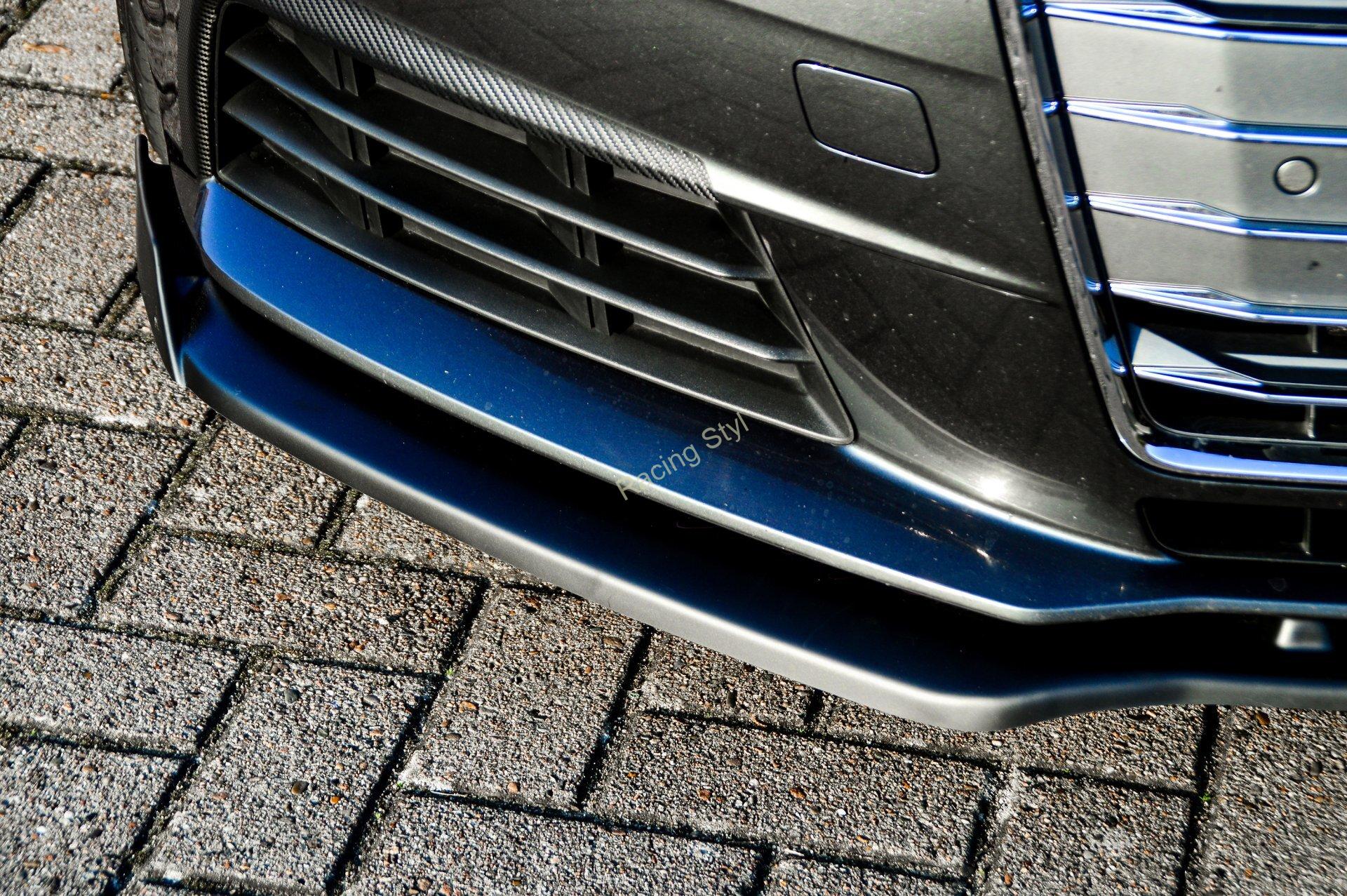 Audi A4 B9 přední spoiler lipa s křidélky IN Tuning Matt.