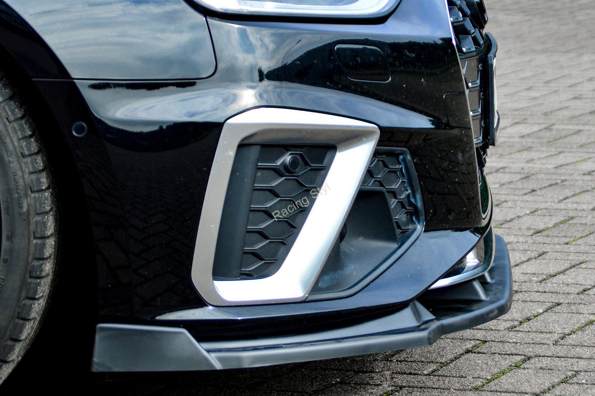 Audi A4 S-Line/ S4 B9 Facelift přední spoiler lipa s křidélky IN Tuning Matt.