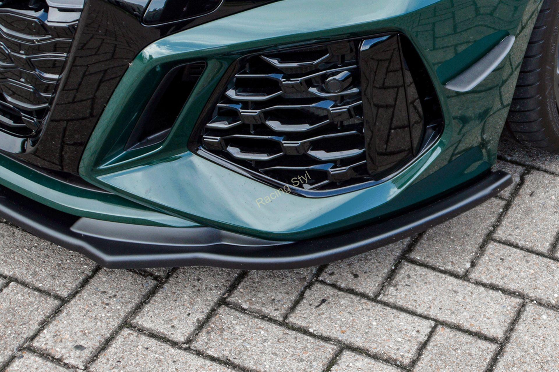 Audi RS3 8Y přední spoiler lipa IN Tuning Matt.