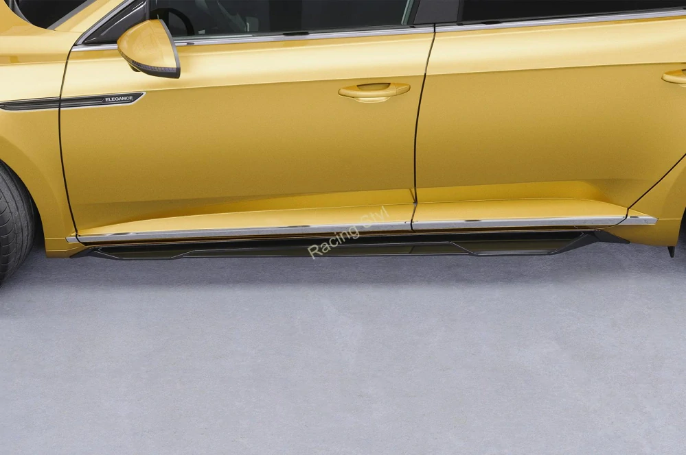 VW Arteon 3H nástavce na boční prahy Glossy Black CSR Lesk