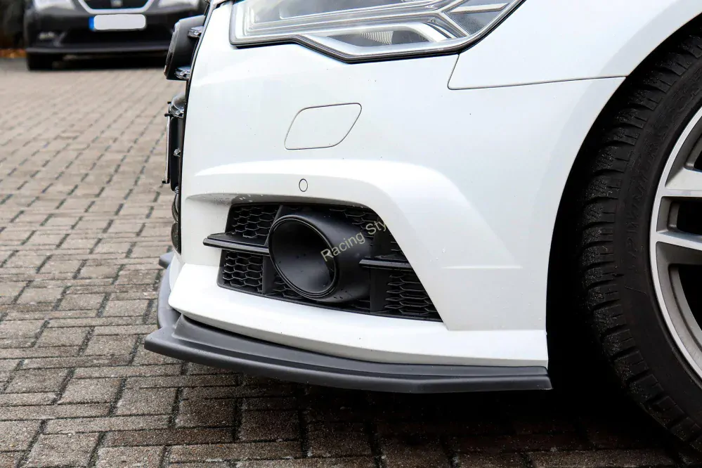 Audi A6 S-Line/ S6 4G C7 přední spoiler lipa Glossy Black IN Tuning Lesk.