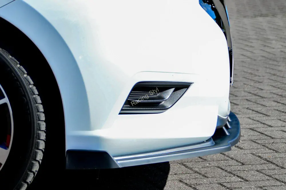 Nissan Micra 5 K14 přední spoiler lipa s křidélky IN Tuning Matt.