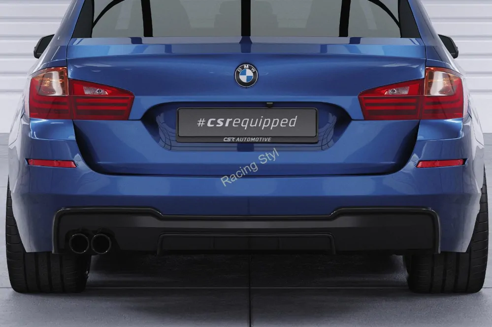 BMW 5 F10/ F11 M-Paket spoiler na zadní nárazník Glossy Black CSR Lesk