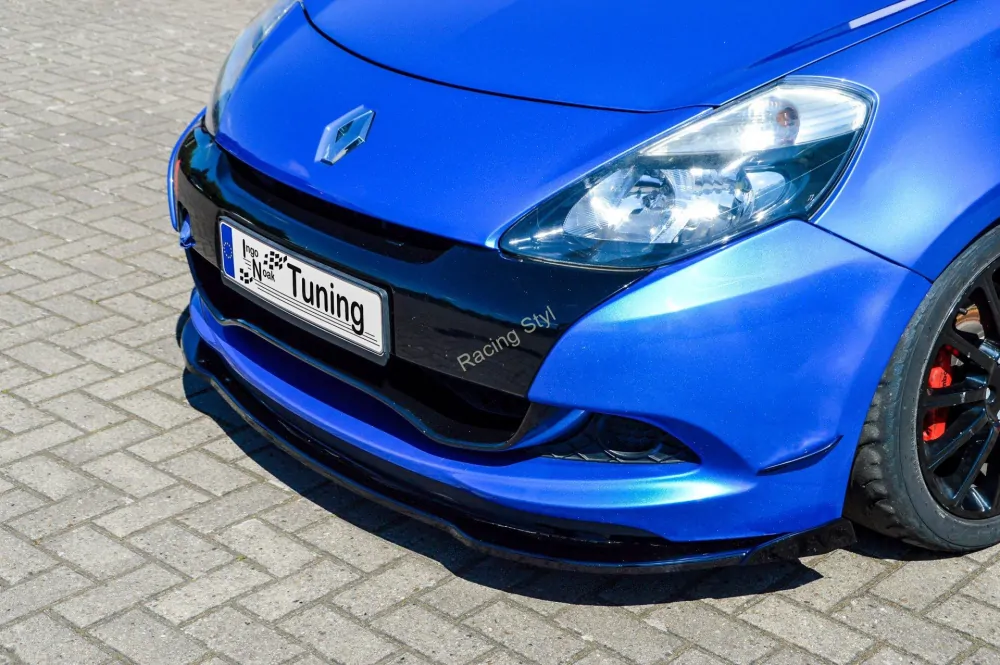 Renault Clio 3 Phase2 RS přední spoiler lipa s křidélky IN Tuning
