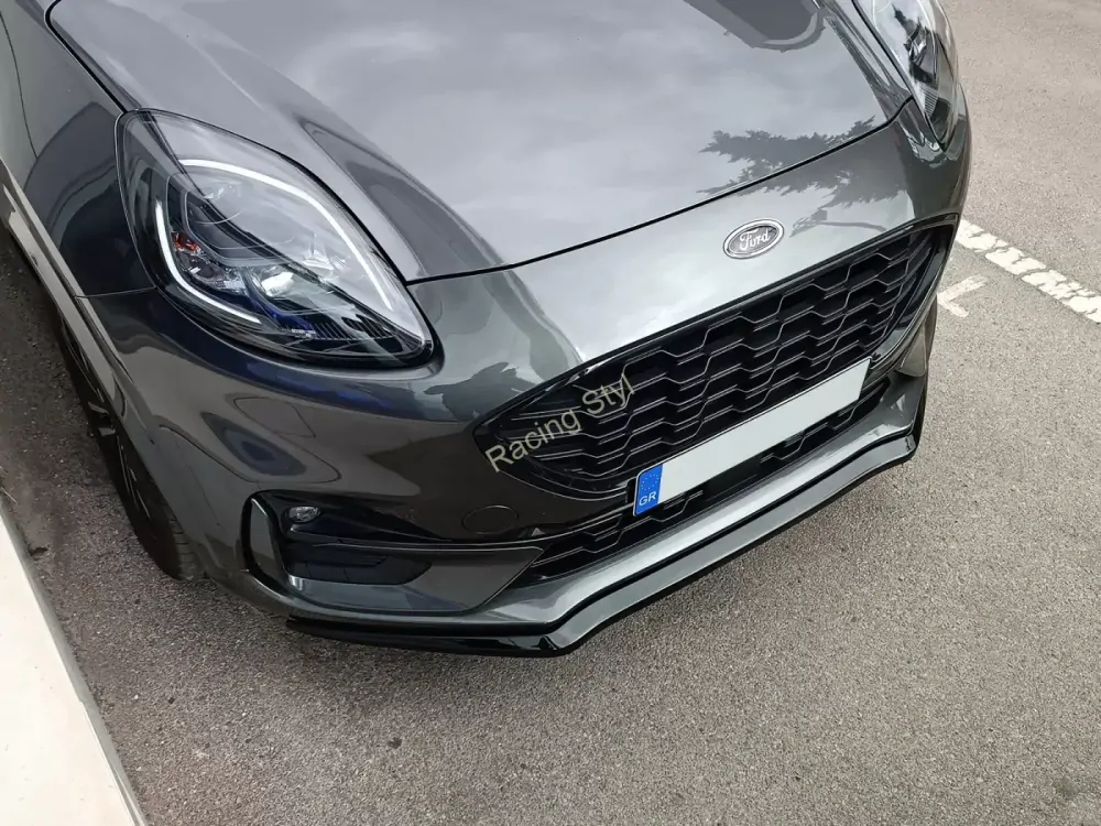 Ford Puma ST-Line 2019- přední splitter Glossy Black MD Design Lesk.