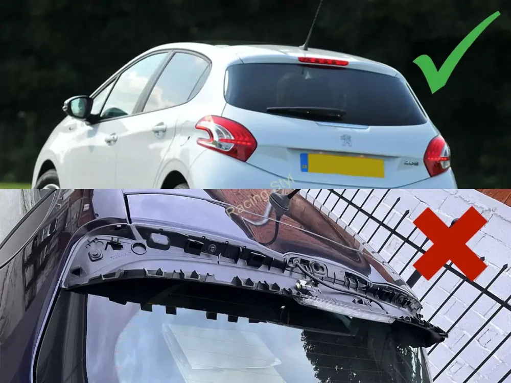 Peugeot 208 střešní spoiler MD Design
