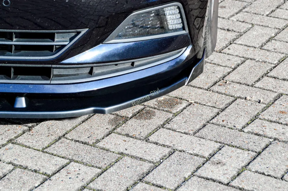 VW Polo 6 2G přední spoiler lipa V2 s křidélky IN Tuning Matt.