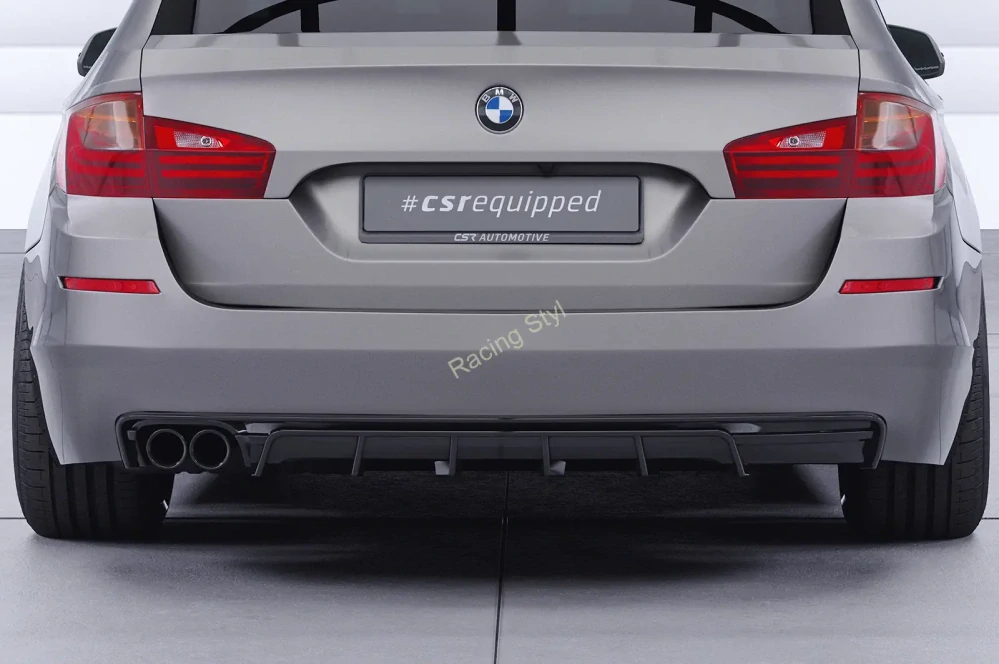 BMW 5 F10/ F11 spoiler na zadní nárazník Glossy Black CSR Lesk