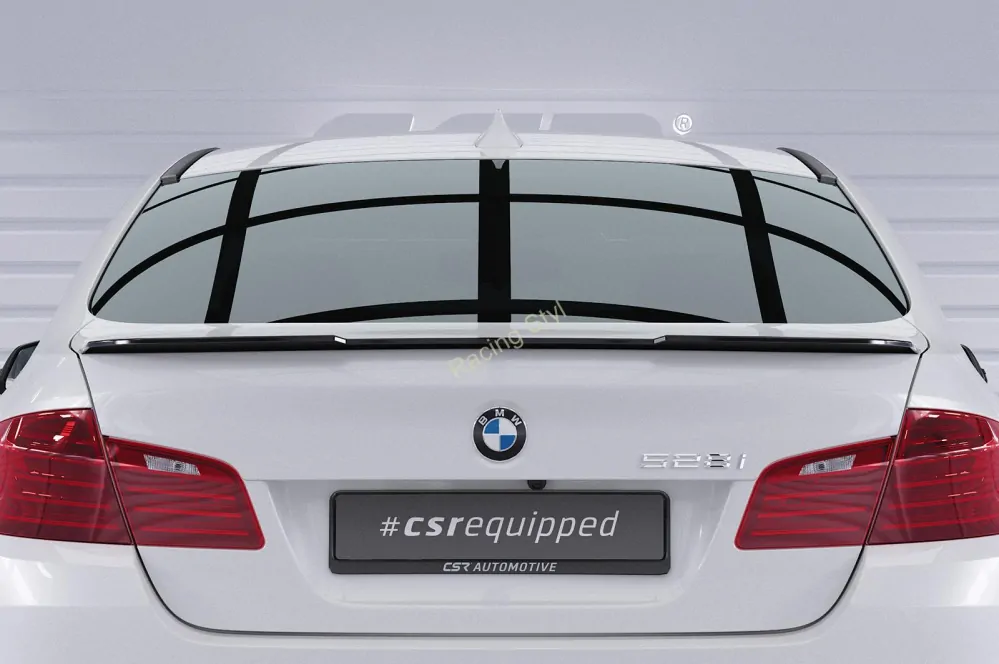 BMW 5 F10 Sedan spoiler na víko kufru V2 Glossy Black CSR Lesk