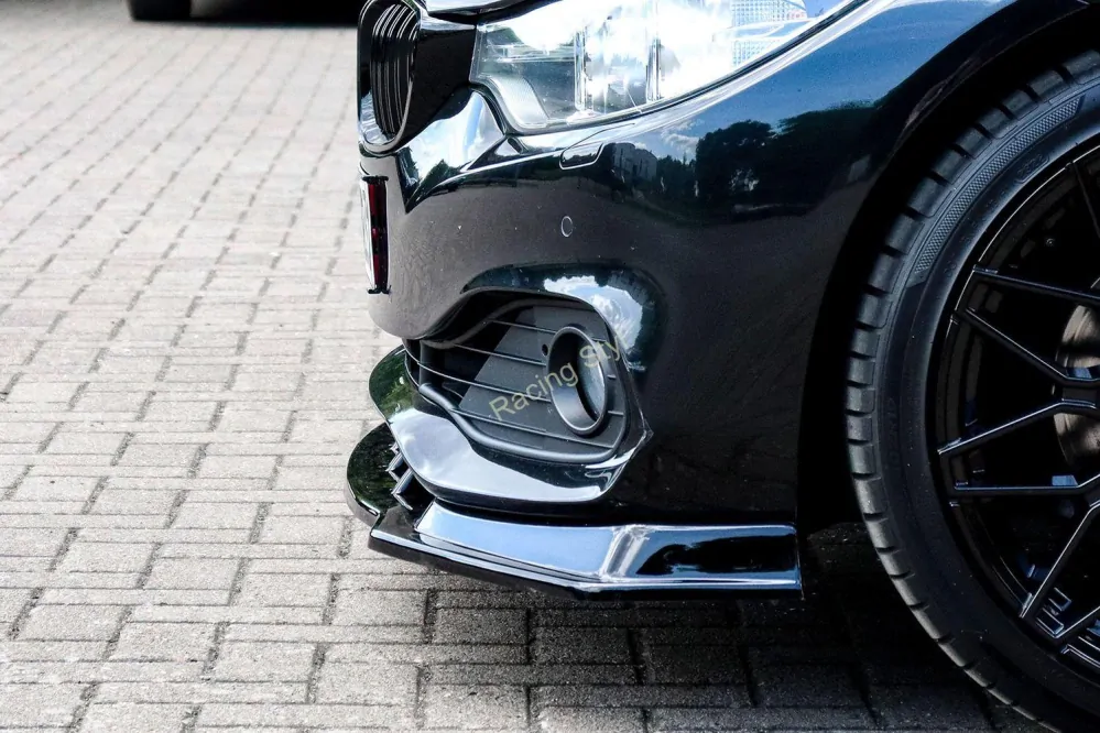 BMW 4 F32/ F33/ F36 přední spoiler lip Glossy Black IN Tuning Lesk.