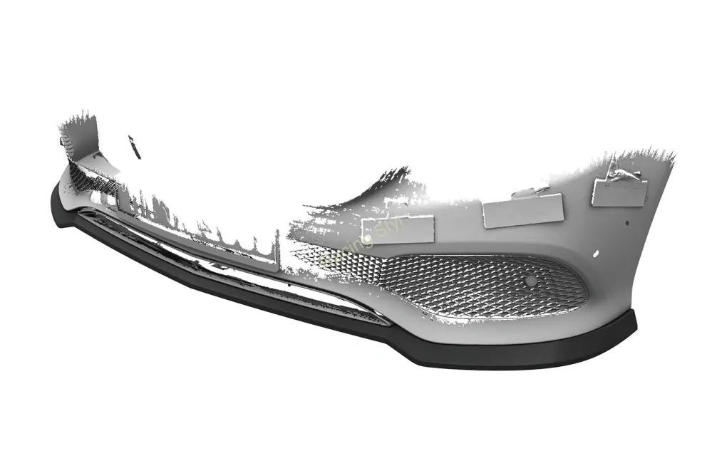 Mercedes Benz E W213/ S213 Sedan a T-Model přední spoiler lipa Glossy Black CSR Lesk.