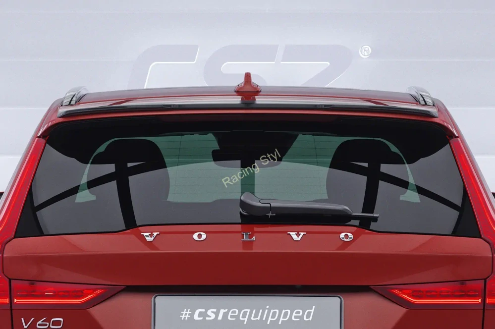 Volvo V60 2.Gen spoiler nad zadní okno Glossy Black CSR Lesk.