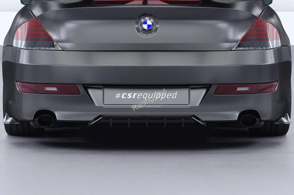 BMW 6 E63/E64 Coupe-Cabrio spoiler na zadní nárazník difuzor CSR Matt.