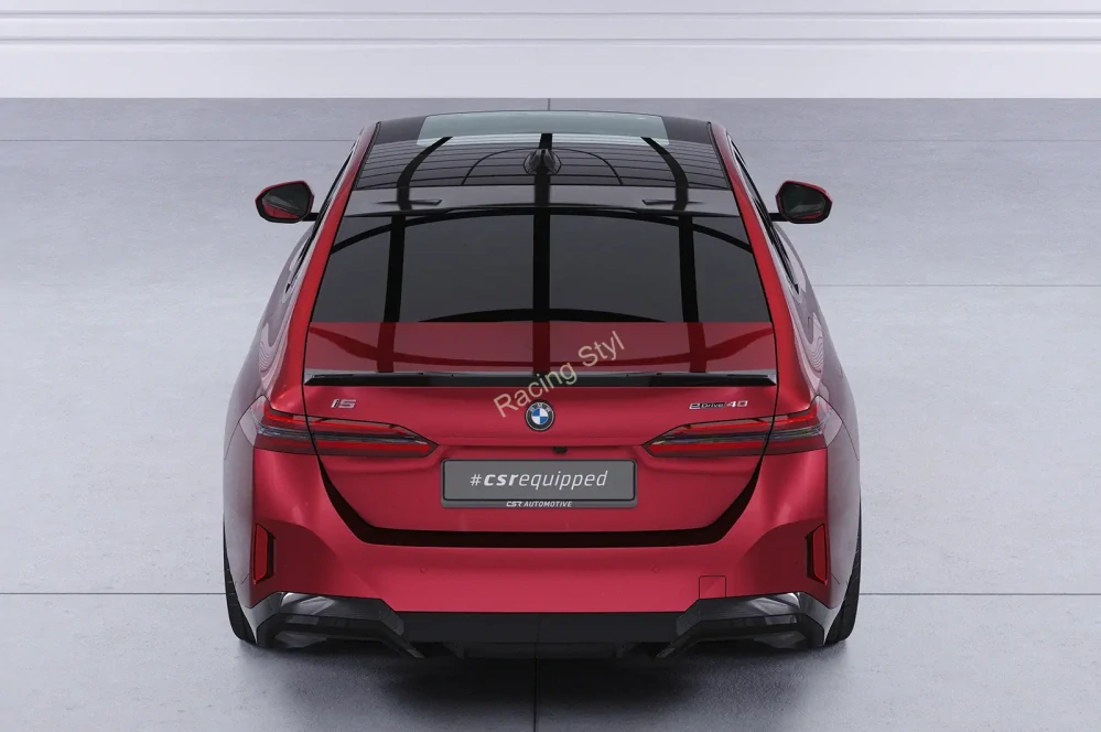 BMW 5 G60/ i5 G60E Sedan spoiler na zadní okno Glossy Black CSR Lesk
