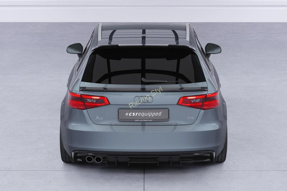 Audi A3 8V Sportback spoiler nad zadní okno Glossy Black CSR