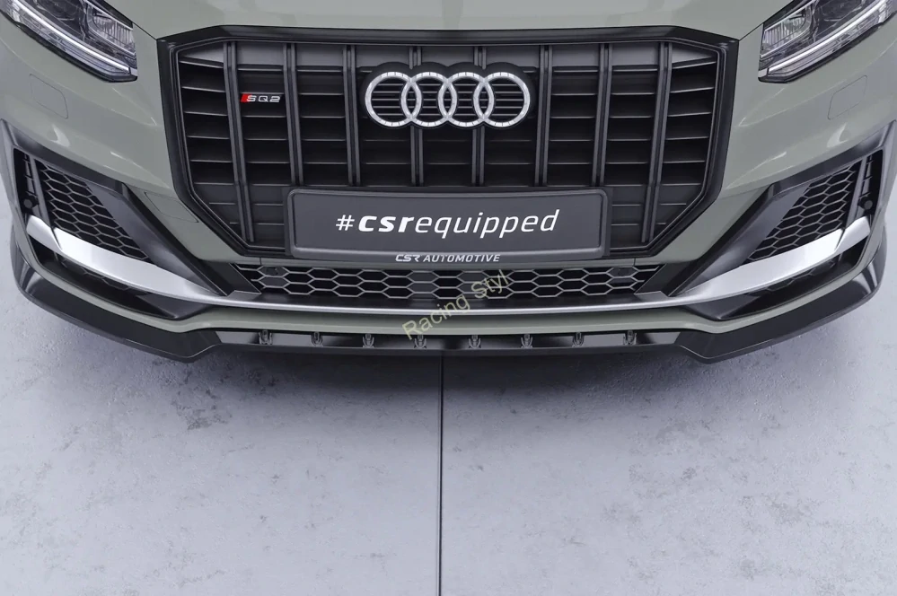Audi SQ2 (GA) přední spoiler lip Glossy Black CSR Lesk