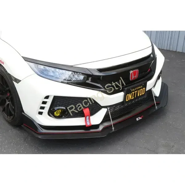 Honda FK8 Civic Type R 2017-22 carbonová splitter pod OEM lip APR