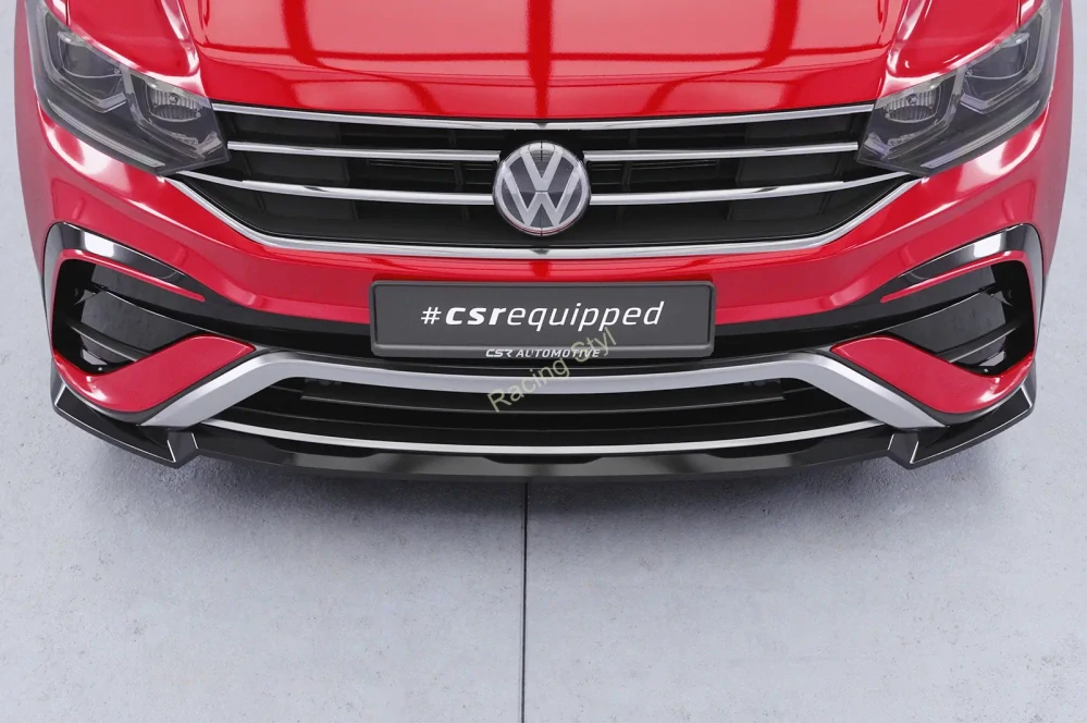 VW Tiguan 2 typ AD Facelift Allspace přední spoiler lip CSR