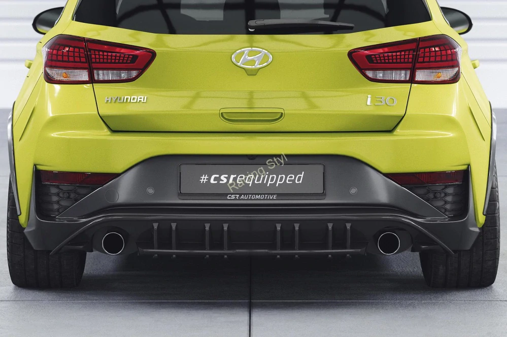 Hyundai I30 N (PD) Facelift spoiler na zadní nárazník difuzor CSR Matt.