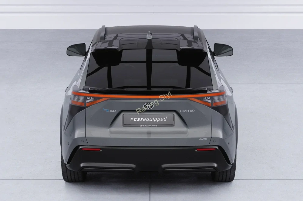 Toyota bZ4X / Subaru Solterra spoilery na zadní křídlo Glossy Black CSR Lesk