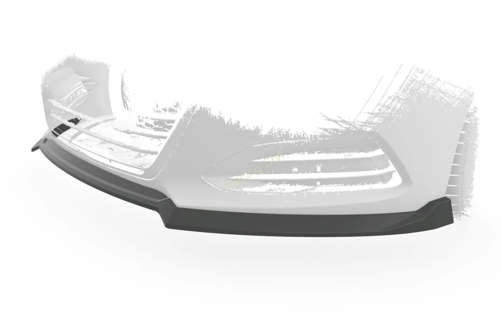 Hyundai I40 (VF) Facelift přední spoiler lip Glossy Black CSR Lesk.