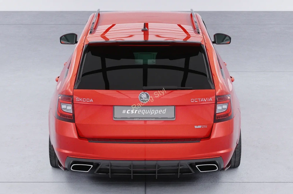 Škoda Octavia 3 5E RS Combi boční spoilery na zadní okno CSR Matt.