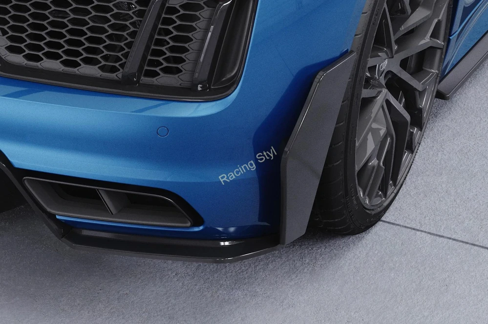 Audi R8 Typ 4S boční aero panely Glossy Black CSR Lesk.