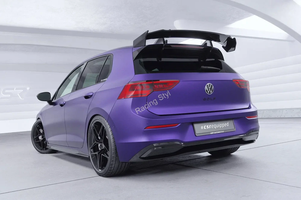 VW Golf 8 Base/ R-Line/ GTE zadní křídlo CSR