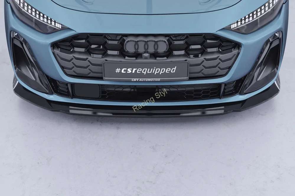 Audi A5 S-Line/ S5 B10 typ FU přední spoiler lip Glossy Black CSR Lesk