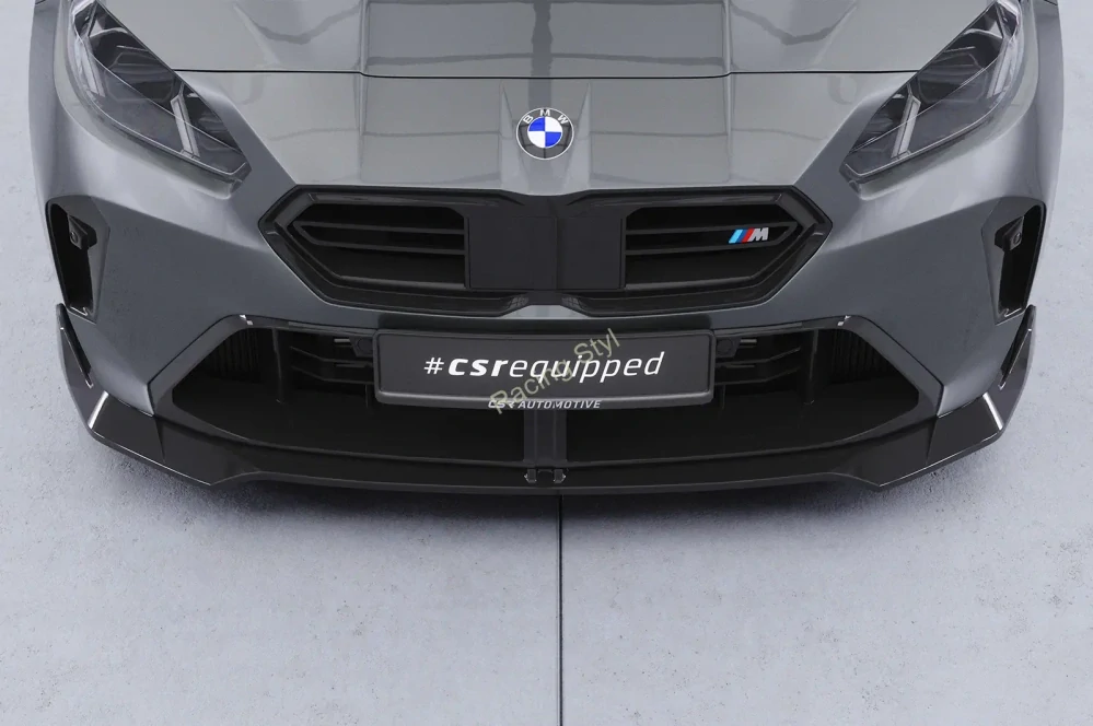 BMW 1 F70 / 2 F74 přední spoiler lip Glossy Black CSR Lesk