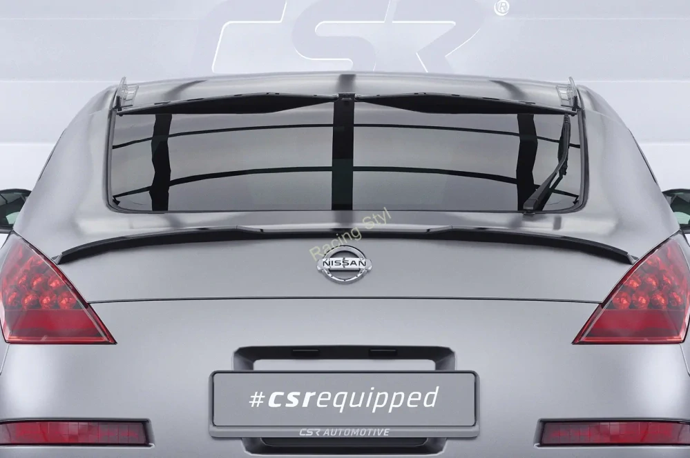 Nissan 350Z (Z33) Coupe zadní spoiler na víko kufru Glossy Black CSR Lesk