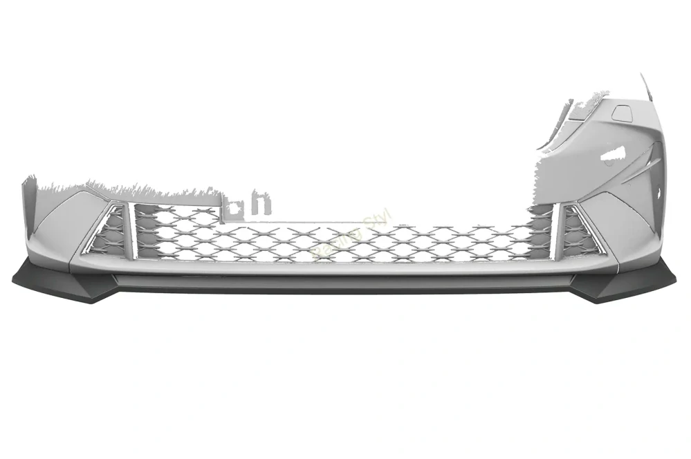 Škoda Octavia 4 RS Facelift přední spoiler lip Glossy Black CSR Lesk