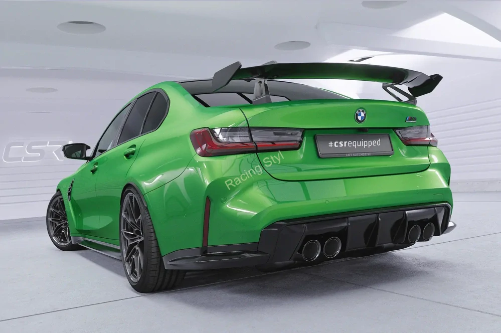 BMW 3 G20/ M3 G80 Sedan zadní carbonové křídlo CSR